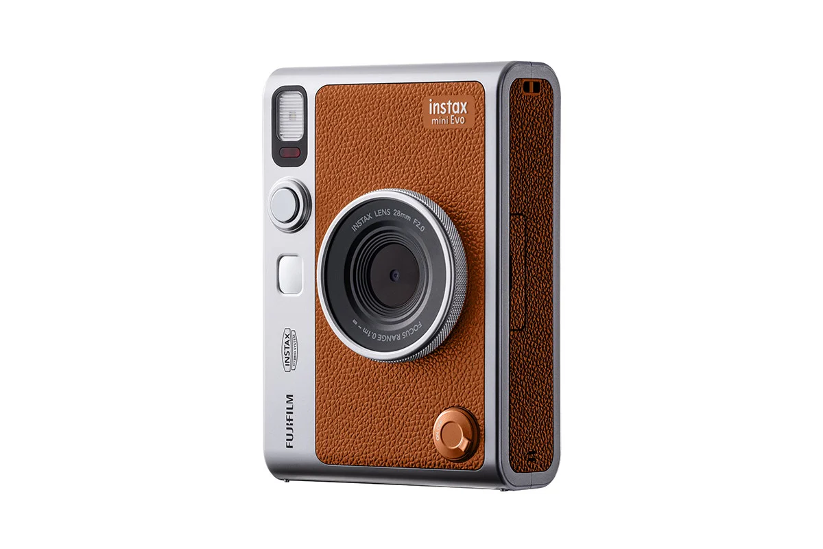 Fujifilm Instax Mini EVO Instant Camera Brown - Image 3