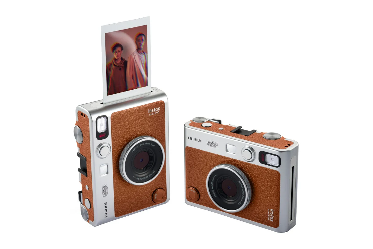 Fujifilm Instax Mini EVO Instant Camera Brown - Image 5