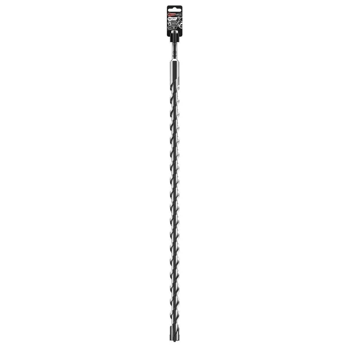 Full Boar 4 Cut Tip Drill Bit - 20mm x 600mm - Carbide - Concrete Use