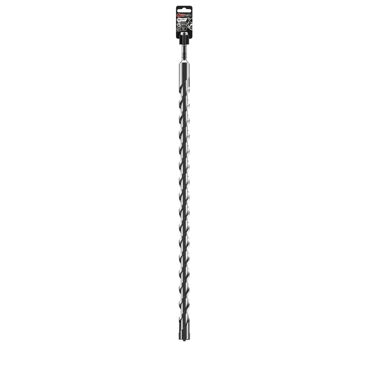 Full Boar 4 Cut Tip Drill Bit - 24mm x 600mm - Carbide - Concrete Use
