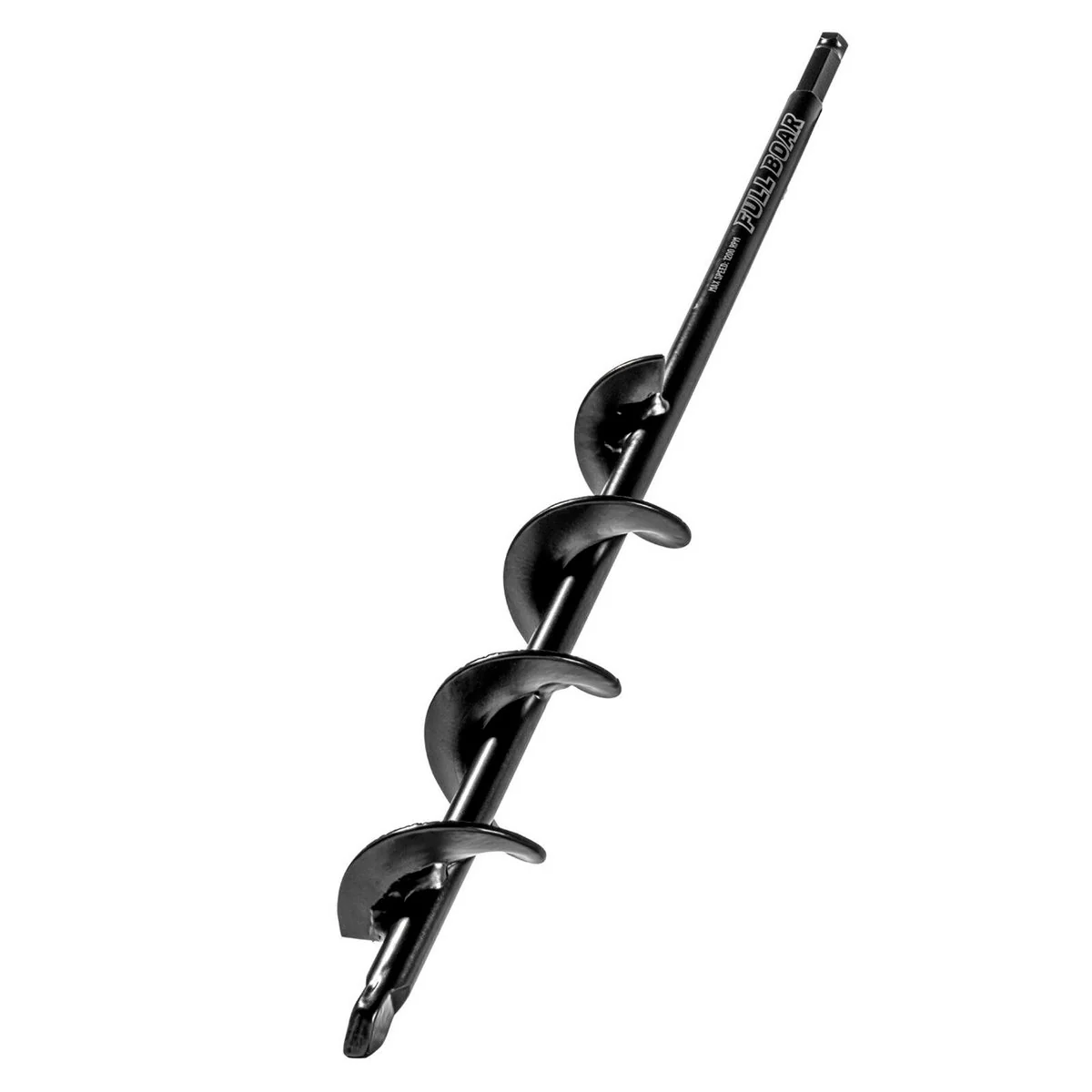 Full Boar 50mm Garden Auger Bit FBGA-50450 - Solid Steel - Durable - 450mm Depth