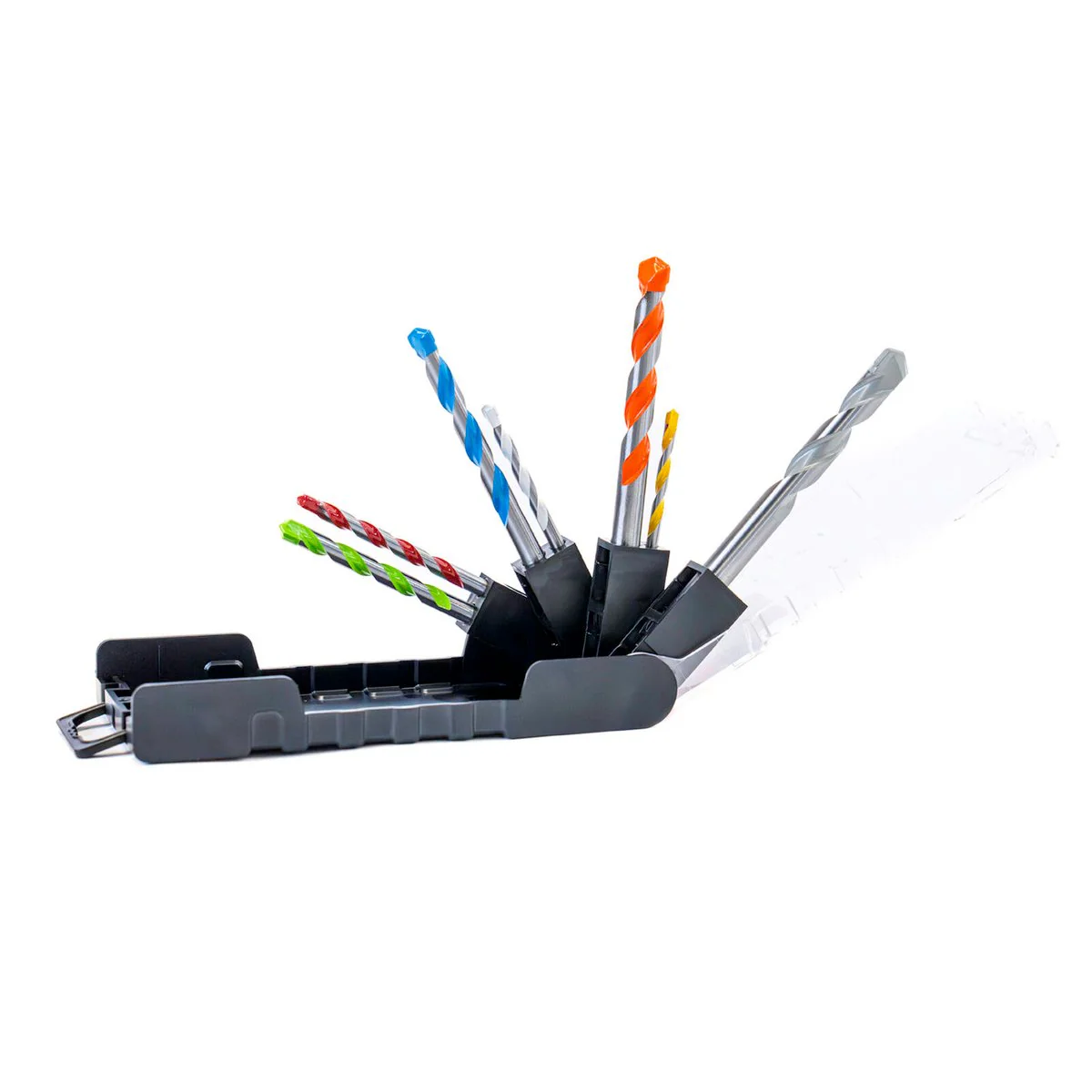 Full Boar 7 Piece Masonry Plug Drill Bit Set - 4mm to 12mm - High-Speed Steel - Image 3