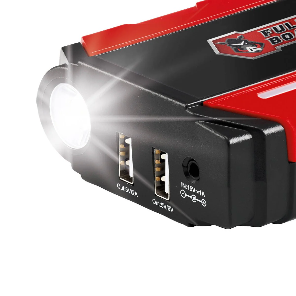 Full Boar 800a Jump Starter Power Bank - 12V - Portable - Smart Clamp Technology - Image 3