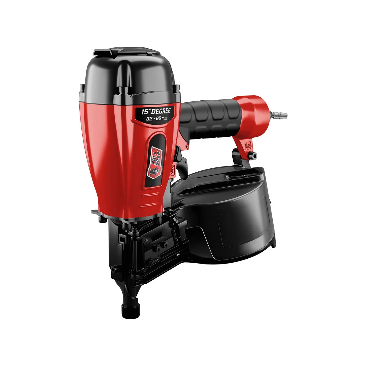 Full Boar Air Coil Nail Gun - 65mm - 200-300 Nail Capacity - Depth Adjustment - Image 2