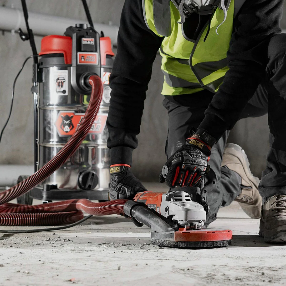 Full Boar 2000W 180mm Concrete Grinder - Diamond Grinding Disc - FBCG-20180 - Image 5