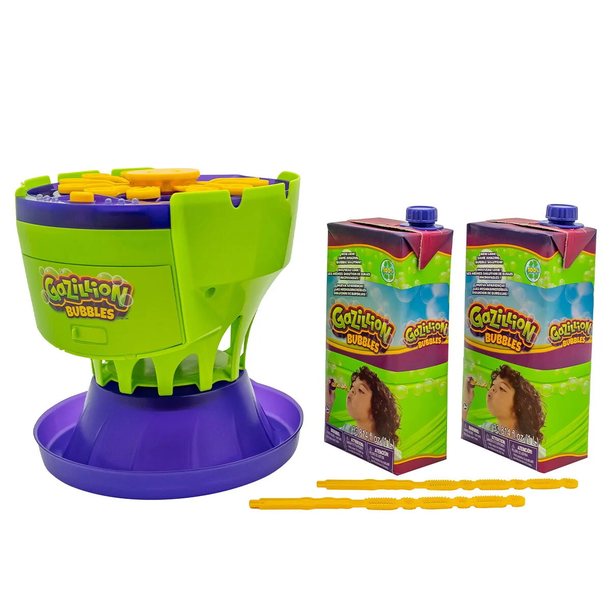 Funrise Bubble Machine 37648 Capacity 2.1L Rechargeable LED Light - Image 3