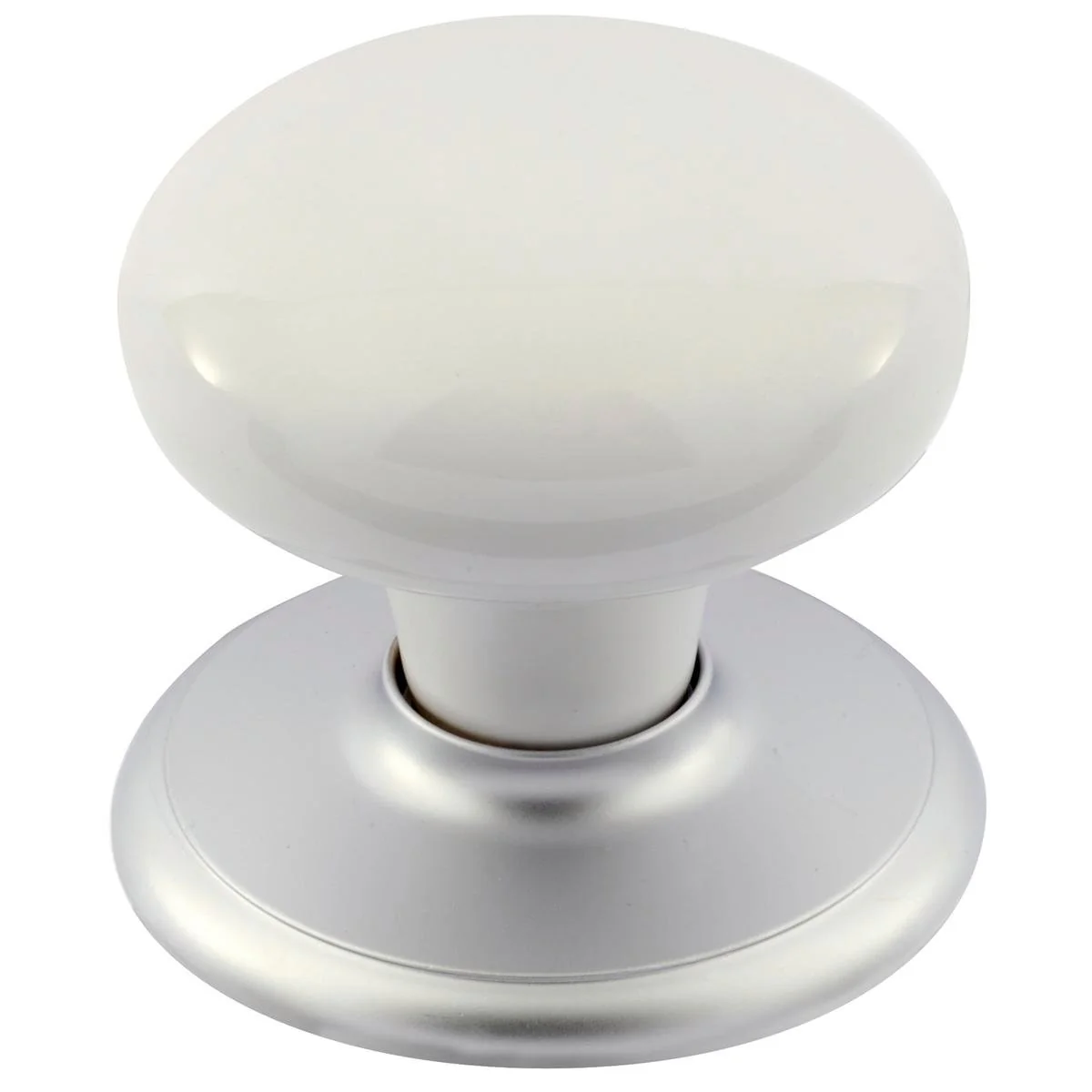 Gainsborough Classic Passage Knobset - 35mm - Satin Chrome - Nonlocking