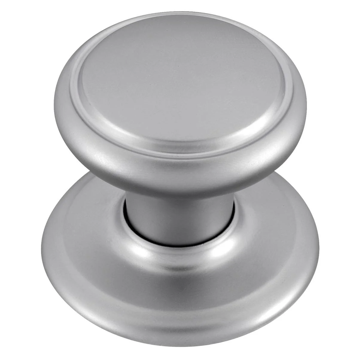 Gainsborough Classic Series Wardrobe Knob - 52mm - Aluminium - Satin Chrome