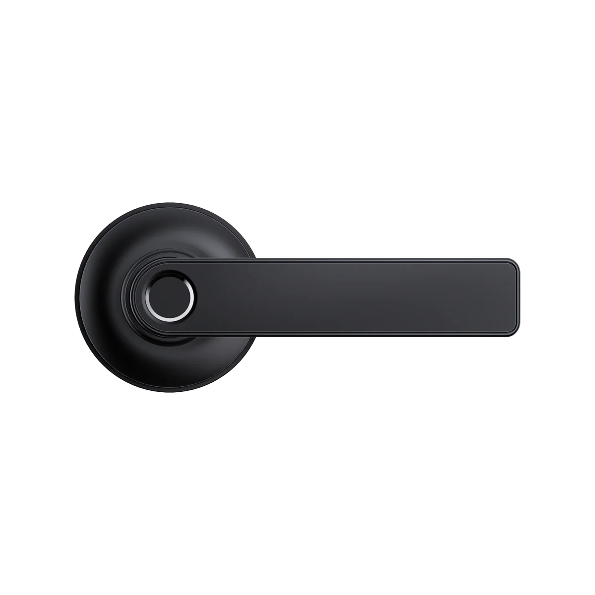 Gainsborough Liberty Smart Lever Lock - Fingerprint Access - Matte Black - Image 2