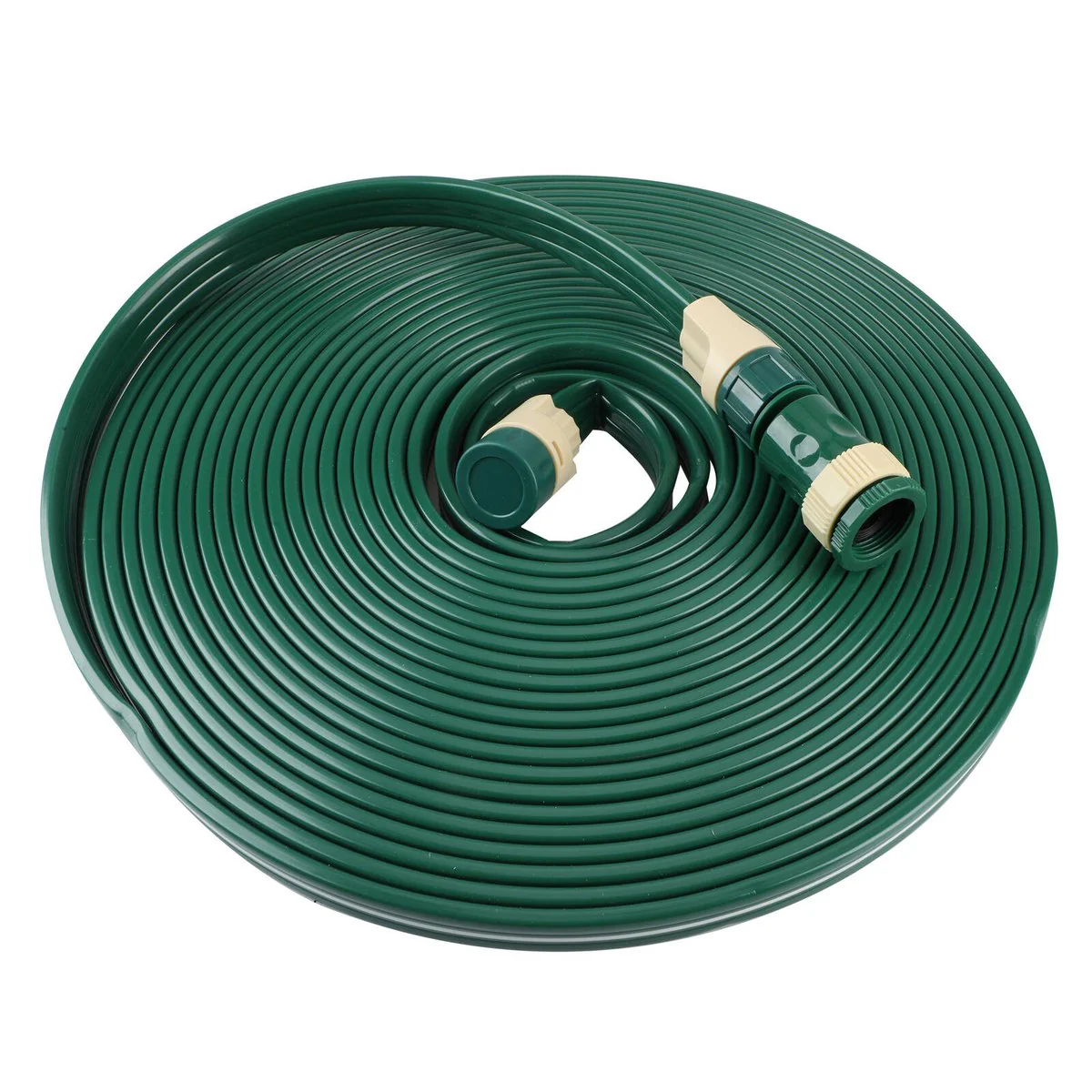 Garden Basics 15m Flat Soaker Hose - UV Stabilised PVC - Green - Efficient Irrigation - Image 2