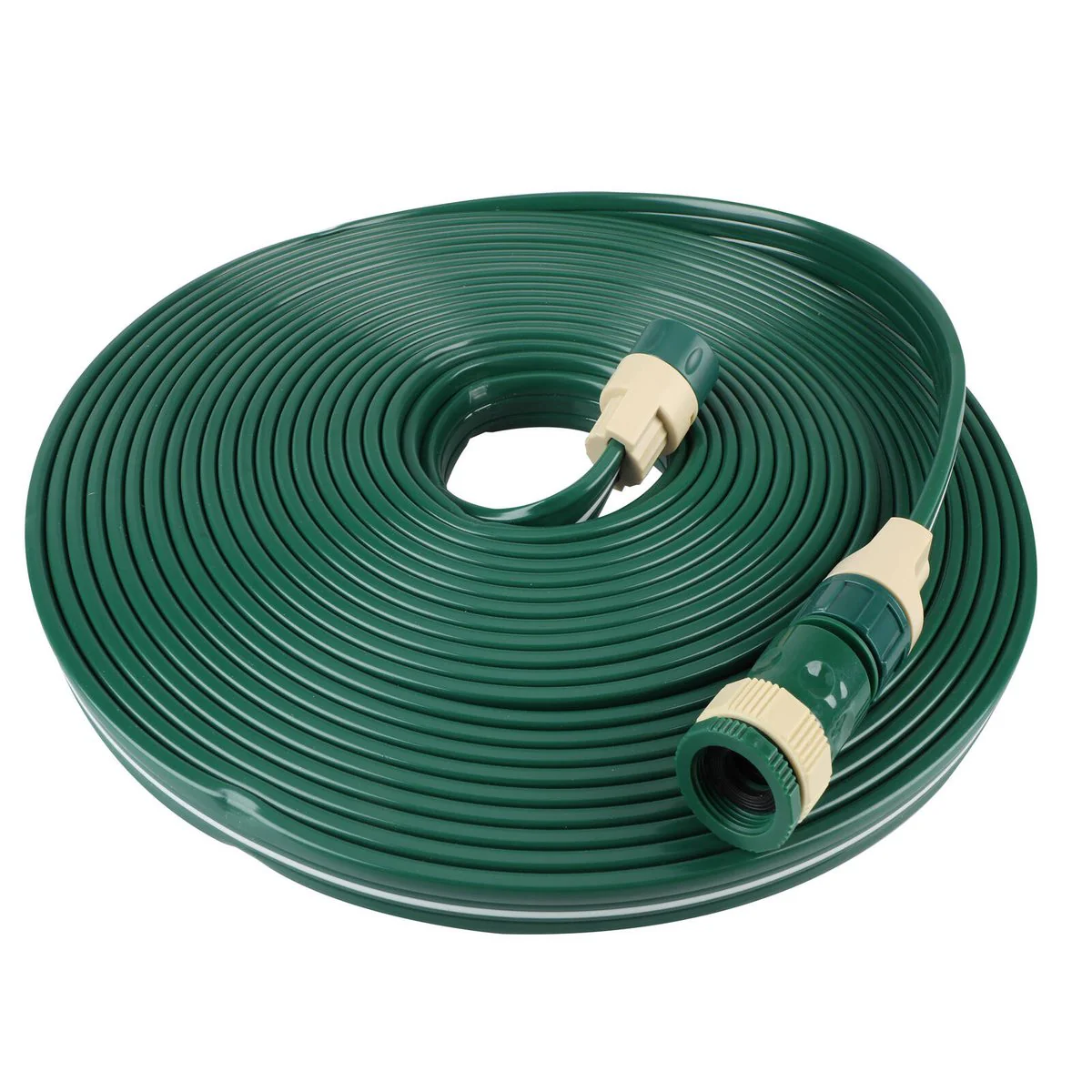 Garden Basics 15m Flat Soaker Hose - UV Stabilised PVC - Green - Efficient Irrigation - Image 3