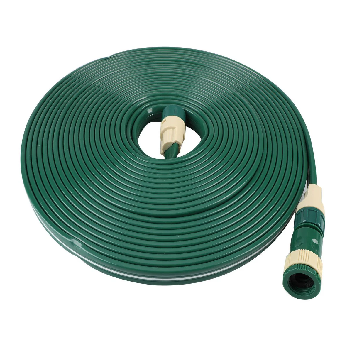 Garden Basics 15m Flat Soaker Hose - UV Stabilised PVC - Green - Efficient Irrigation - Image 4