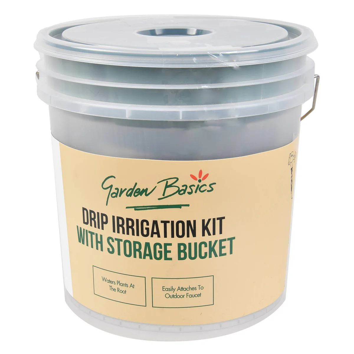 Garden Basics Drip Irrigation Kit - 255mm x 250mm - Efficient Watering System - Image 3