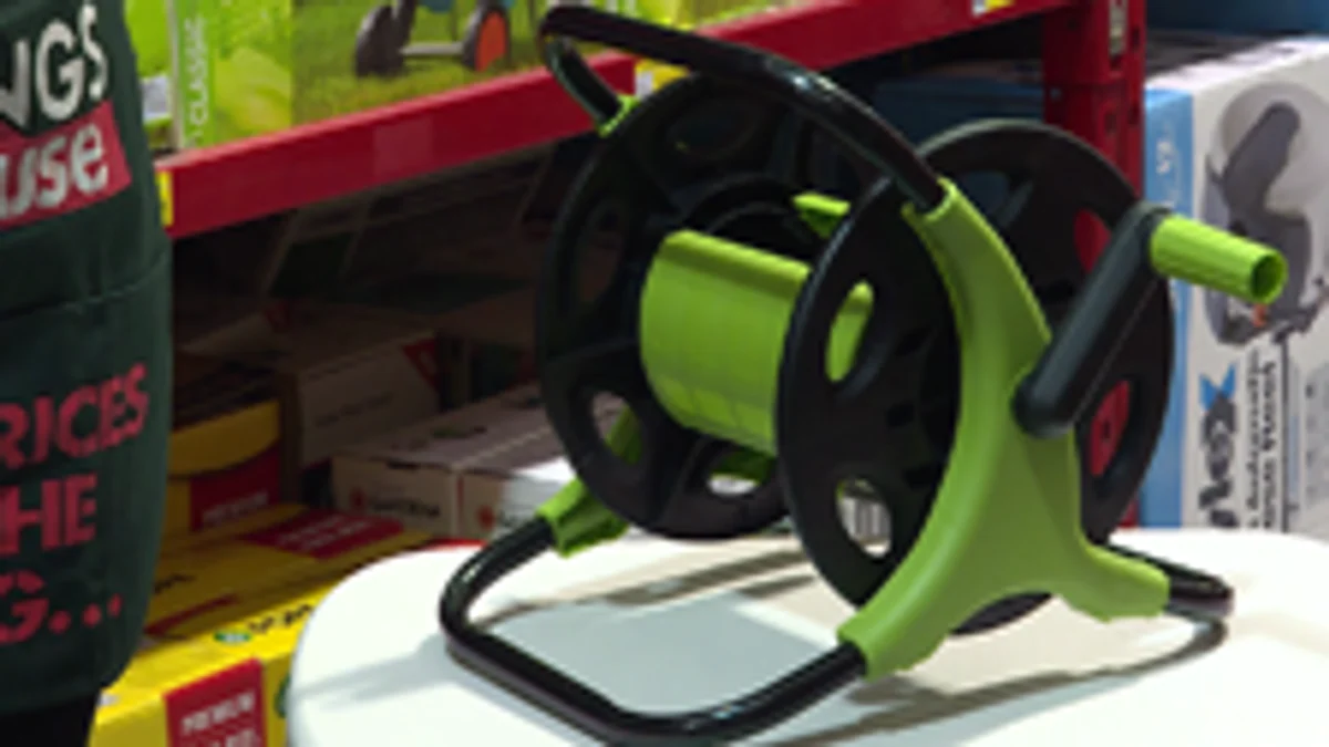 Garden Basics Hose Reel - 20m - Polypropylene - Manual Wind Up - Image 5