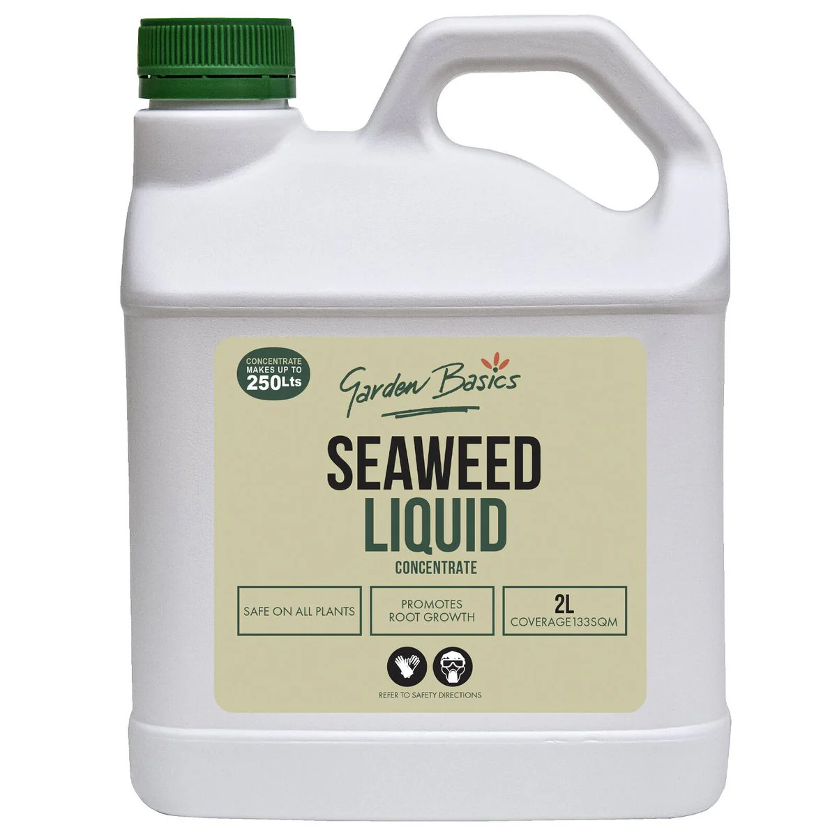 Garden Basics Liquid Seaweed - 2L - Liquid - Safe for Vegetables