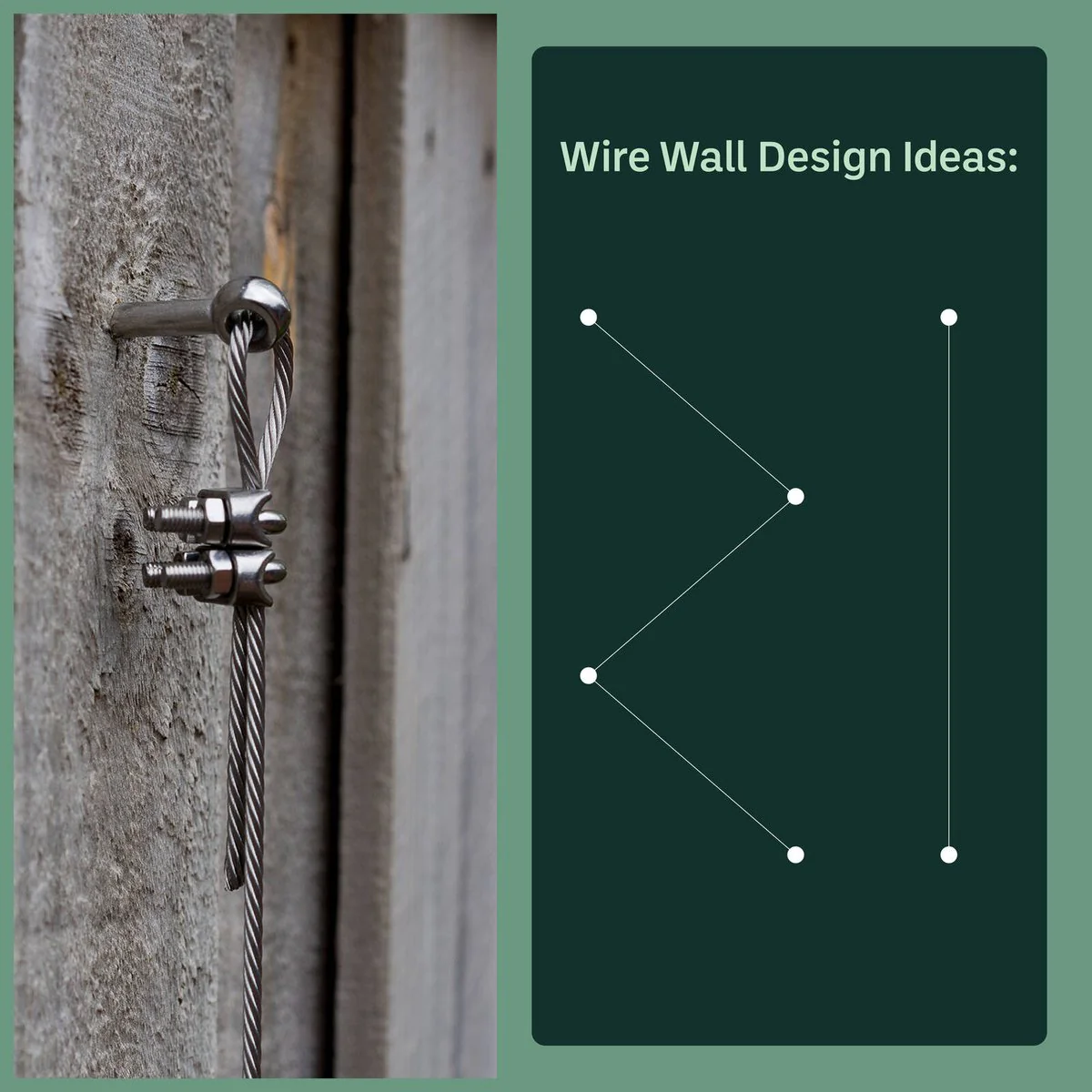 Garden Zen 5m Tensioned Wire Wall Plant Trainer Kit - Stainless Steel - Durable Support - Image 5