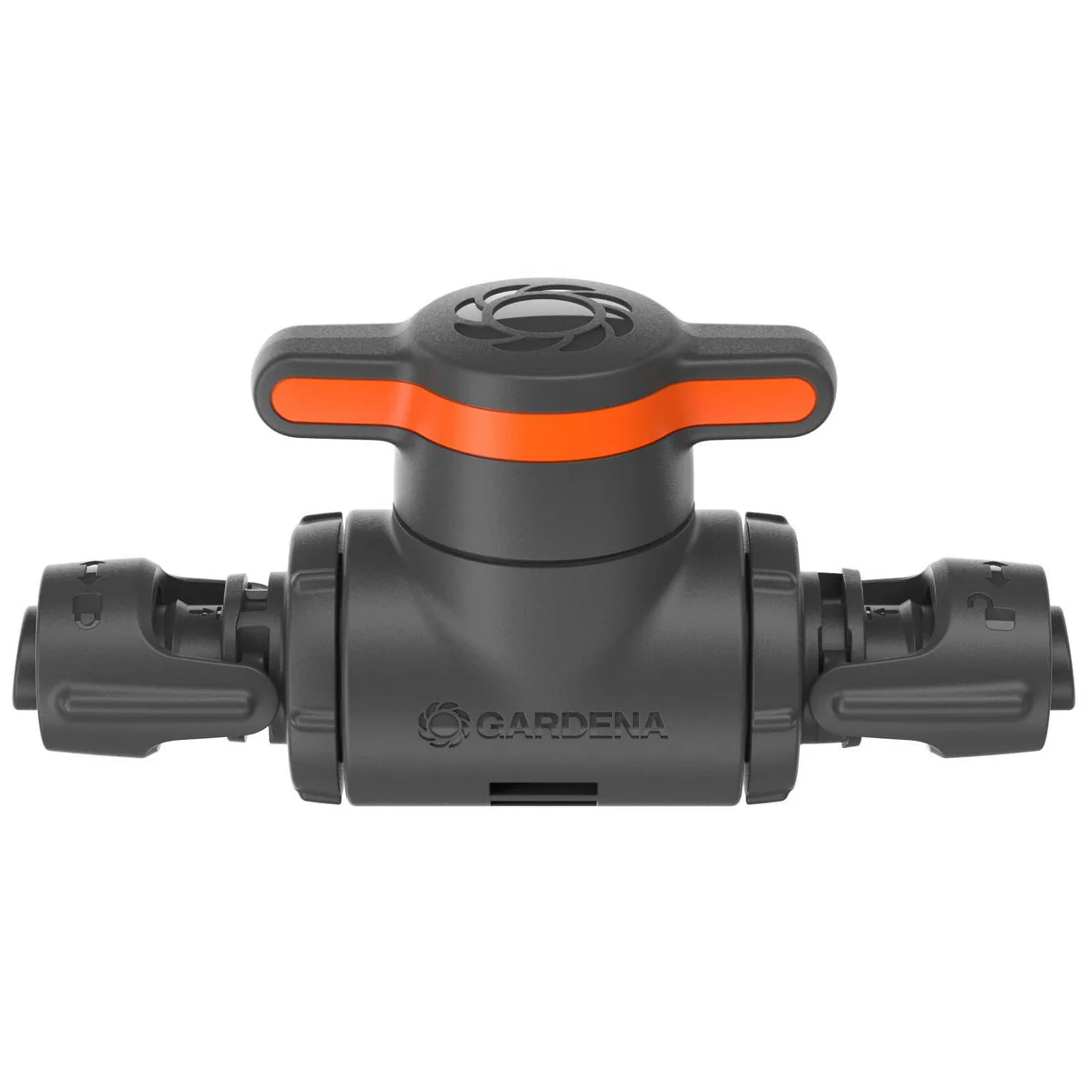Gardena 13mm Micro Irrigation Shut Off Regulation Valve - Black - Durable Control - Image 2