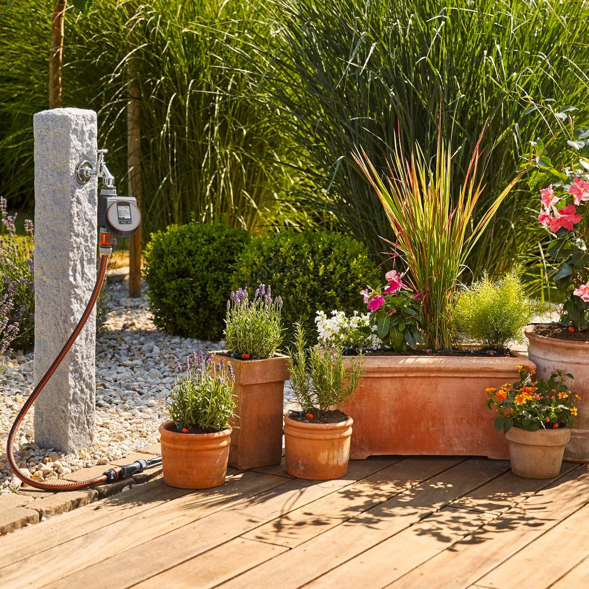 Gardena Flex Water Computer - Automated Irrigation Controller - 123mm x 140mm x 102mm - Grey - Image 4