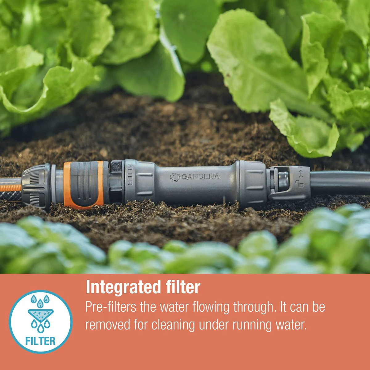 Gardena Micro Irrigation Master Unit 1000 - 4.6mm Supply Pipe - Black - Efficient Water Distribution - Image 5