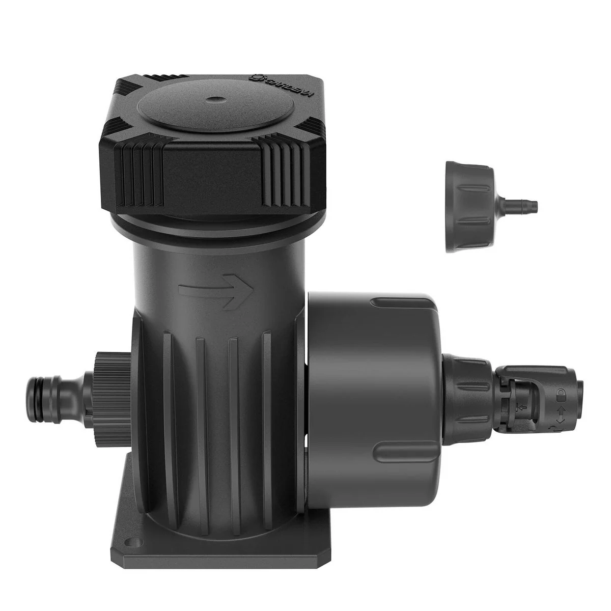 Gardena Micro Irrigation Master Unit 2000 - 4.6mm Supply Pipe - Black - 2000L/h - Image 2