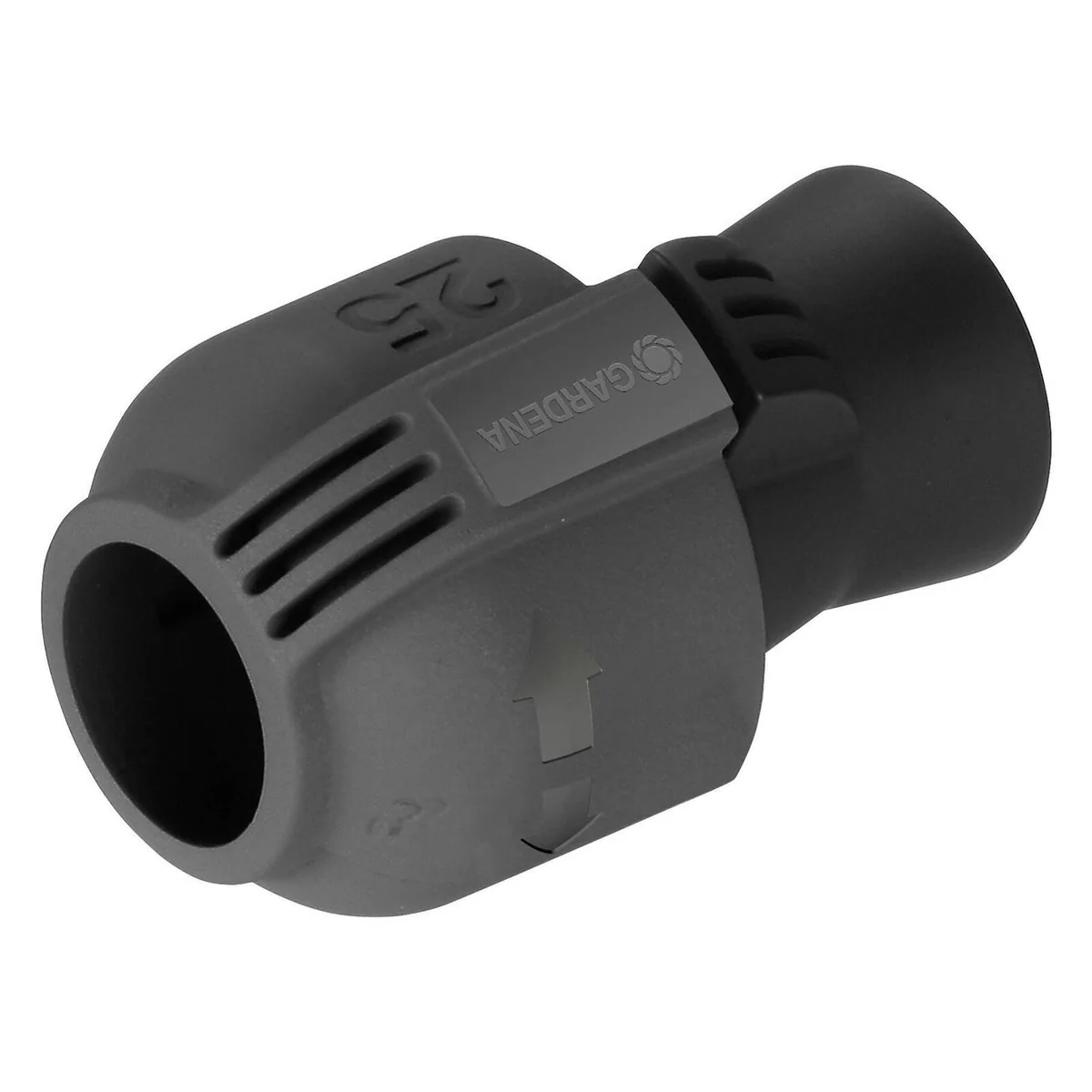 Gardena Pipeline Connector - 25mm x ¾” Female Thread - Durable High-Impact Plastic - Image 2