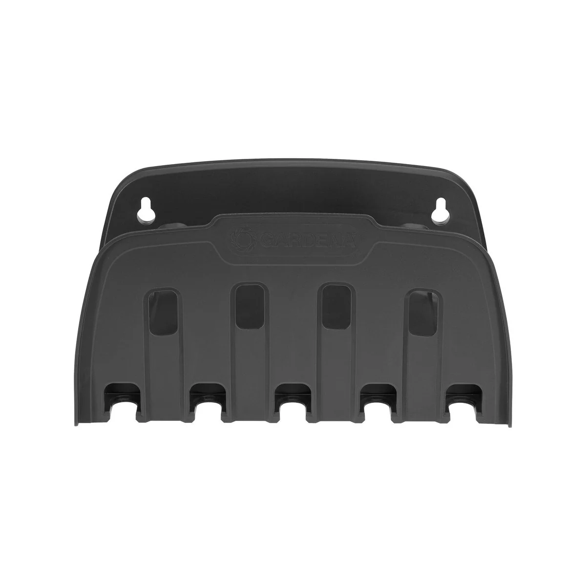 Gardena Wall Hose Bracket - Holds 35m 13mm Hose - Black - Durable Storage - Image 2