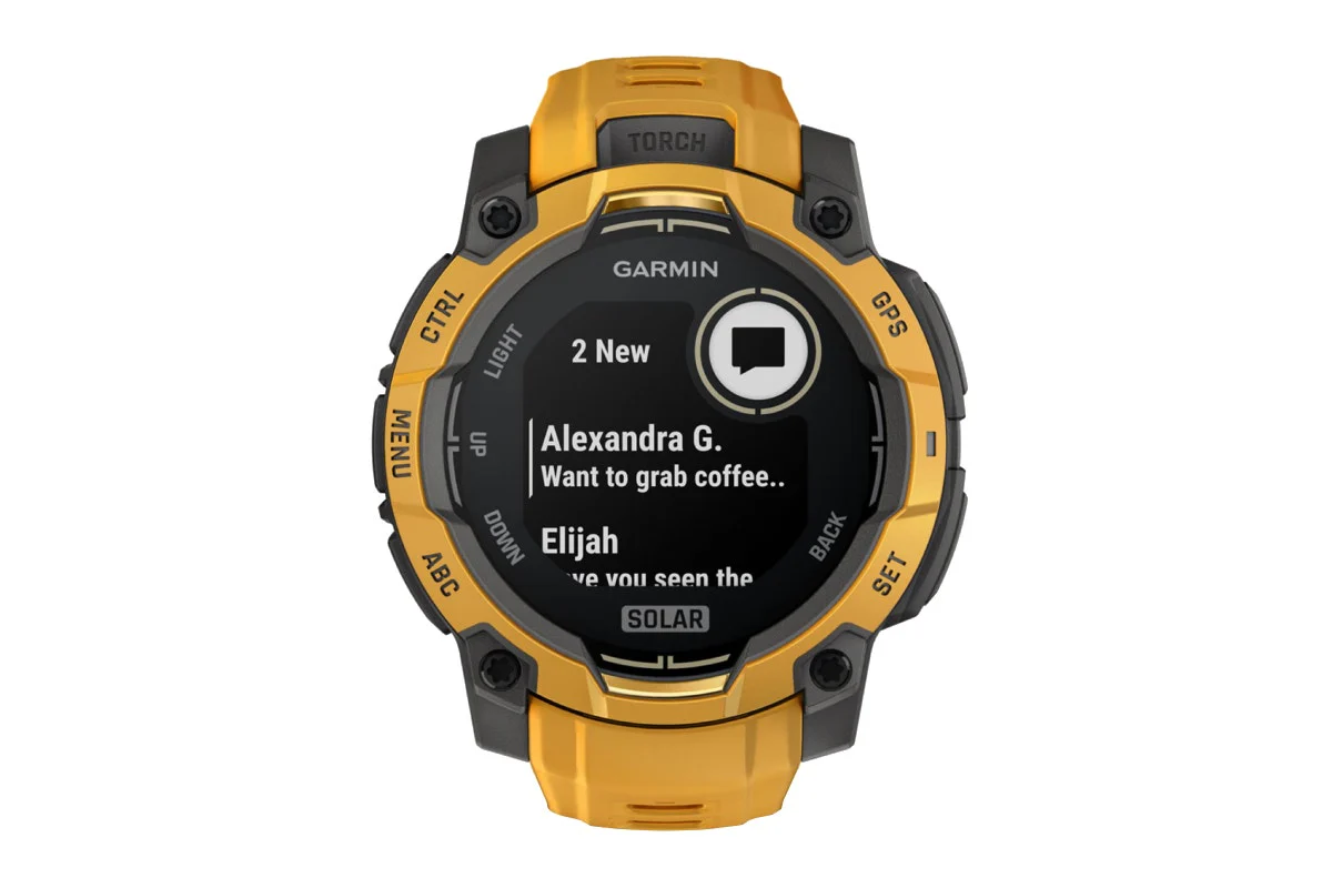 Garmin Instinct 3 Solar Smart Watch Sunburst 45mm - Image 3