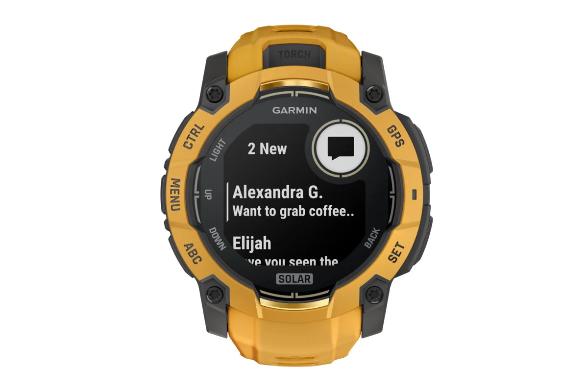 Garmin Instinct 3 Solar Smart Watch Sunburst 50mm - Image 3