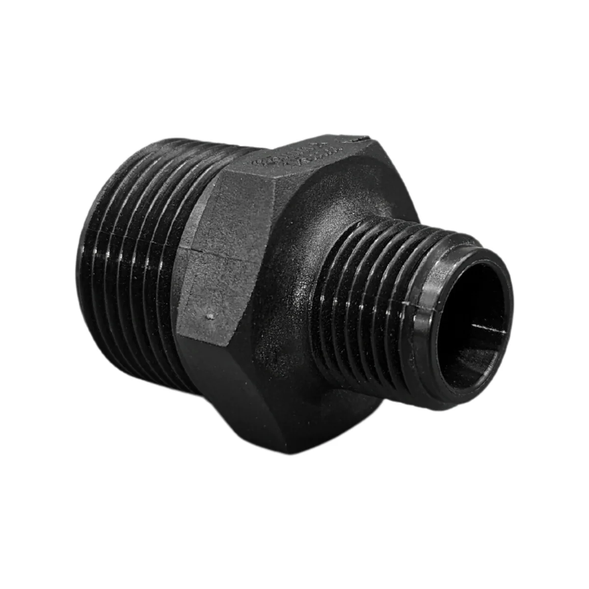 GD Watermark Poly Irrigation Reducing Nipple 3/4 x 1/2 Glass Nylon Durable