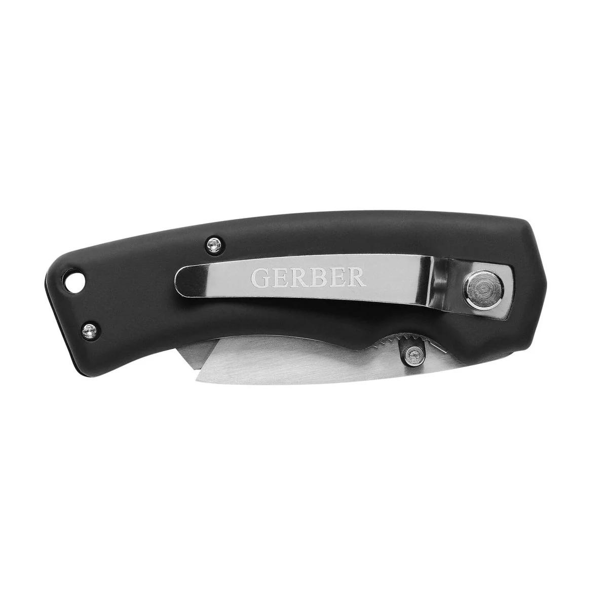 Gerber Black Edge Tachide Utility Knife - Replaceable Blade - Rubber Handle - 70mm x 241mm - Lightweight - Image 2