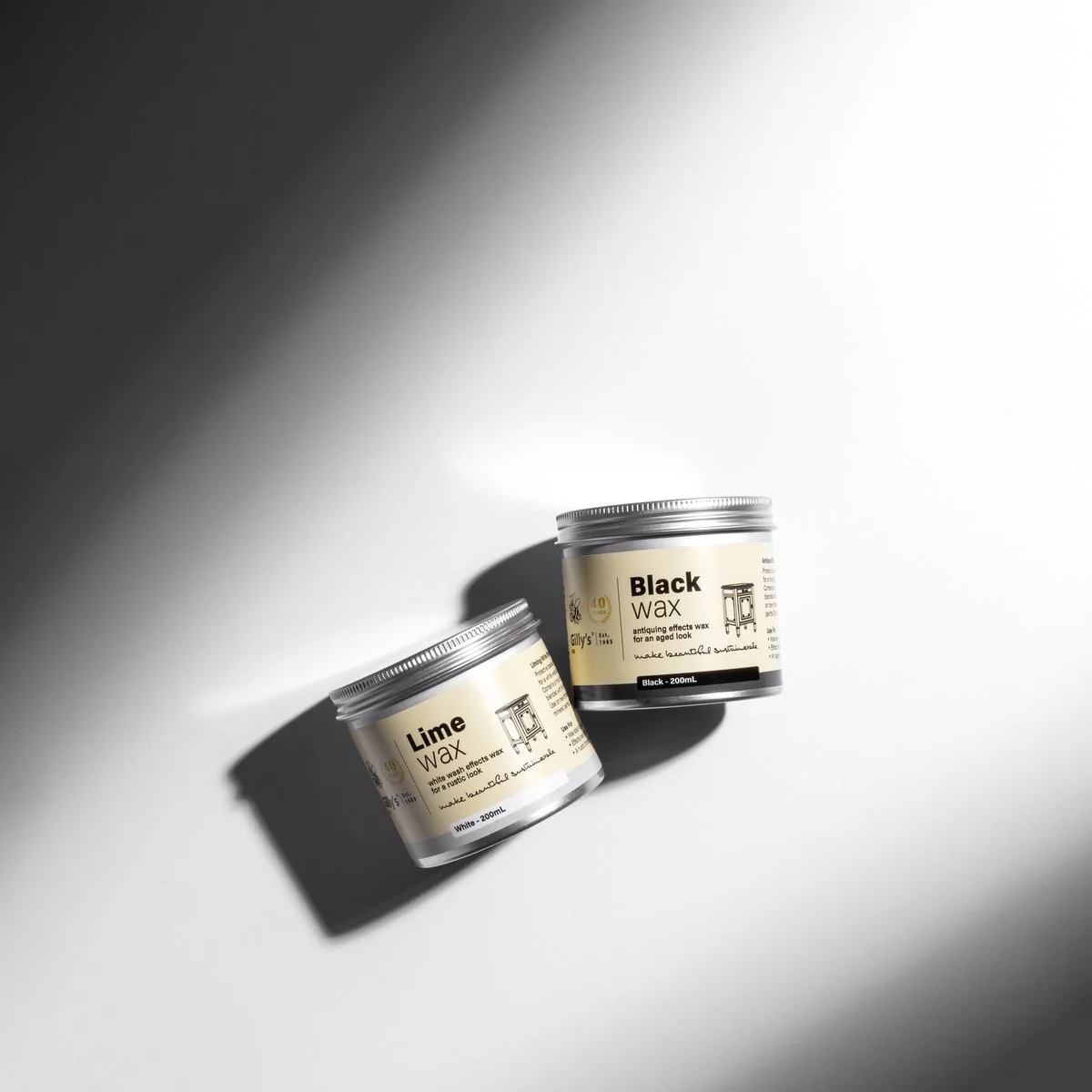 Gilly S Lime Wax 200ml - White Effect Wax for Raw Timber - 0.2L - Image 2