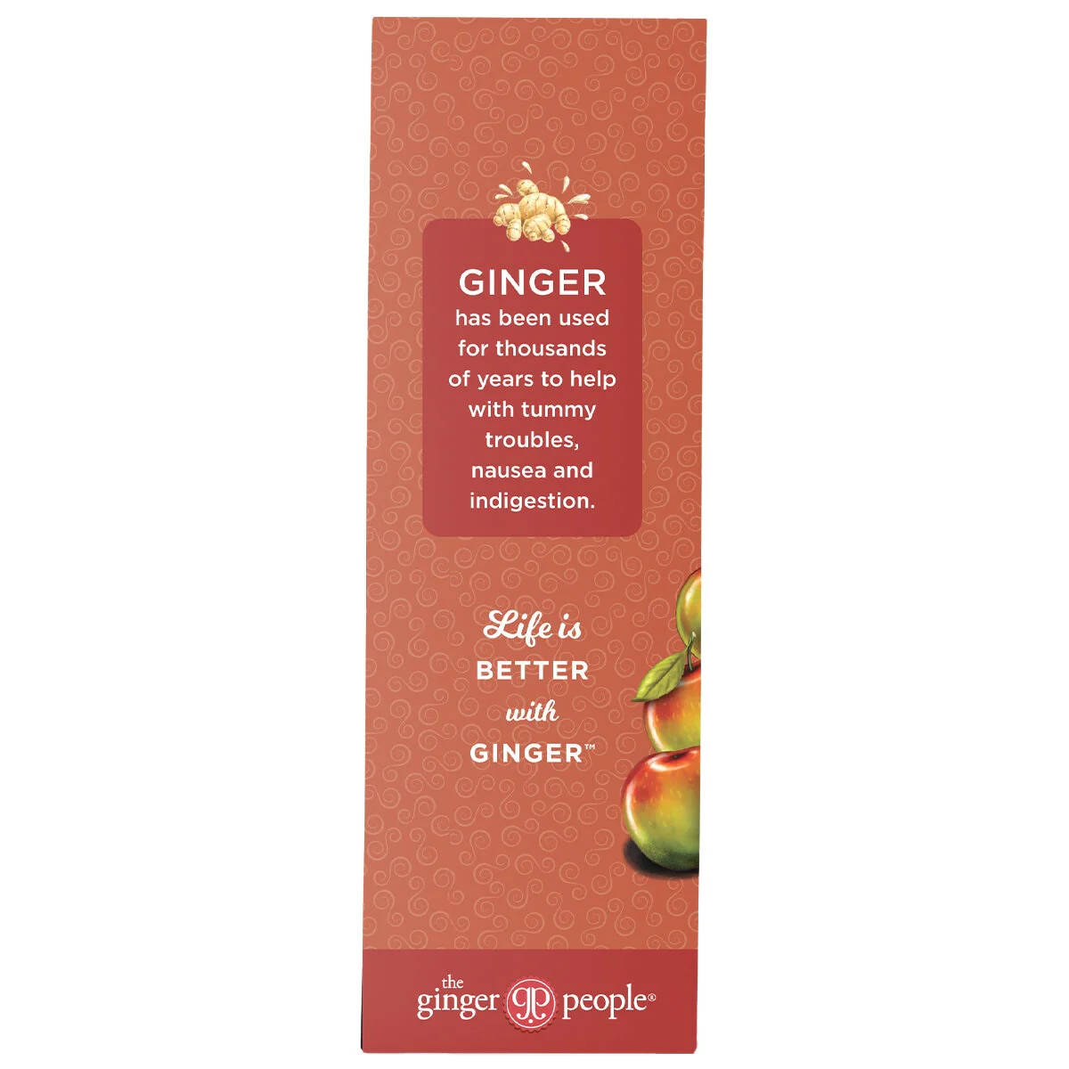 Gin Gins Spicy Apple Ginger Chew 500g Travel Chews The Ginger People - Image 4