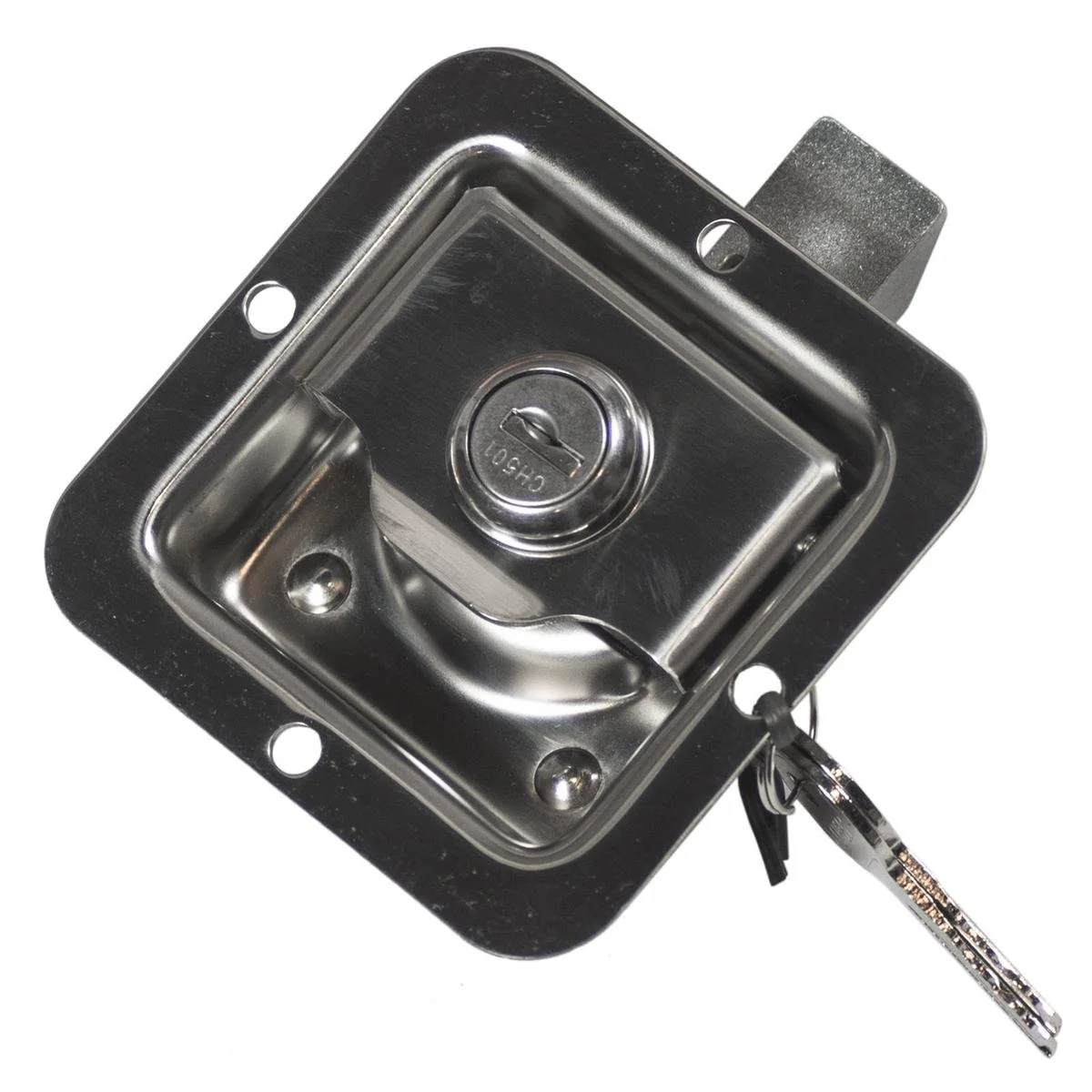 Goliath Paddle Locking Latch - 82mm Stainless Steel - Easy Access