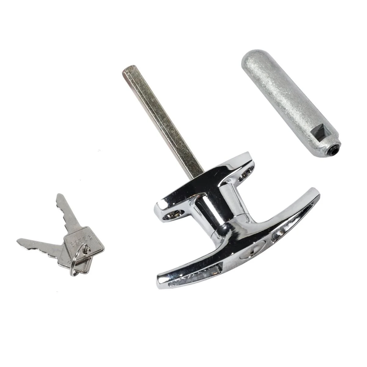 Goliath T Handle - 100mm - Steel - Rear Fixing