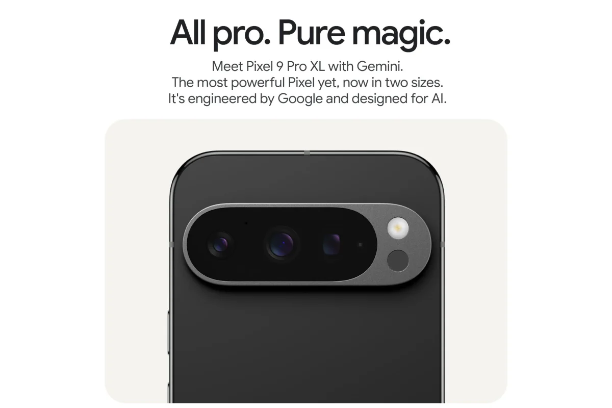 Google Pixel 9 Pro XL 5G 1TB Obsidian with 50MP Triple Camera - Image 3