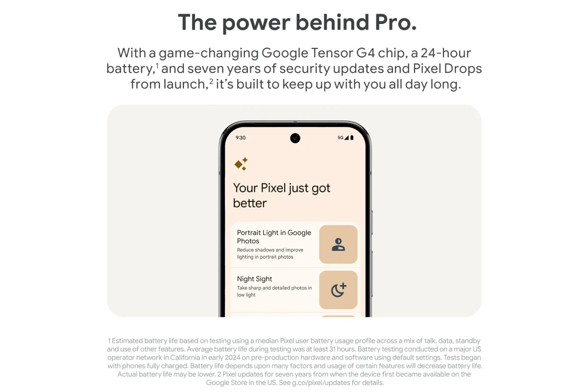 Google Pixel 9 Pro XL 5G 1TB Obsidian with 50MP Triple Camera - Image 8