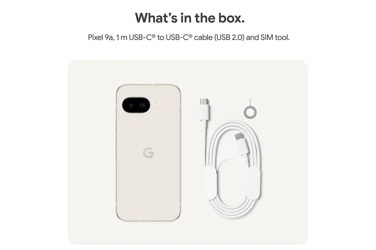 Google Pixel 9a 5G 256GB Porcelain with Gemini AI and 48MP Camera - Image 12