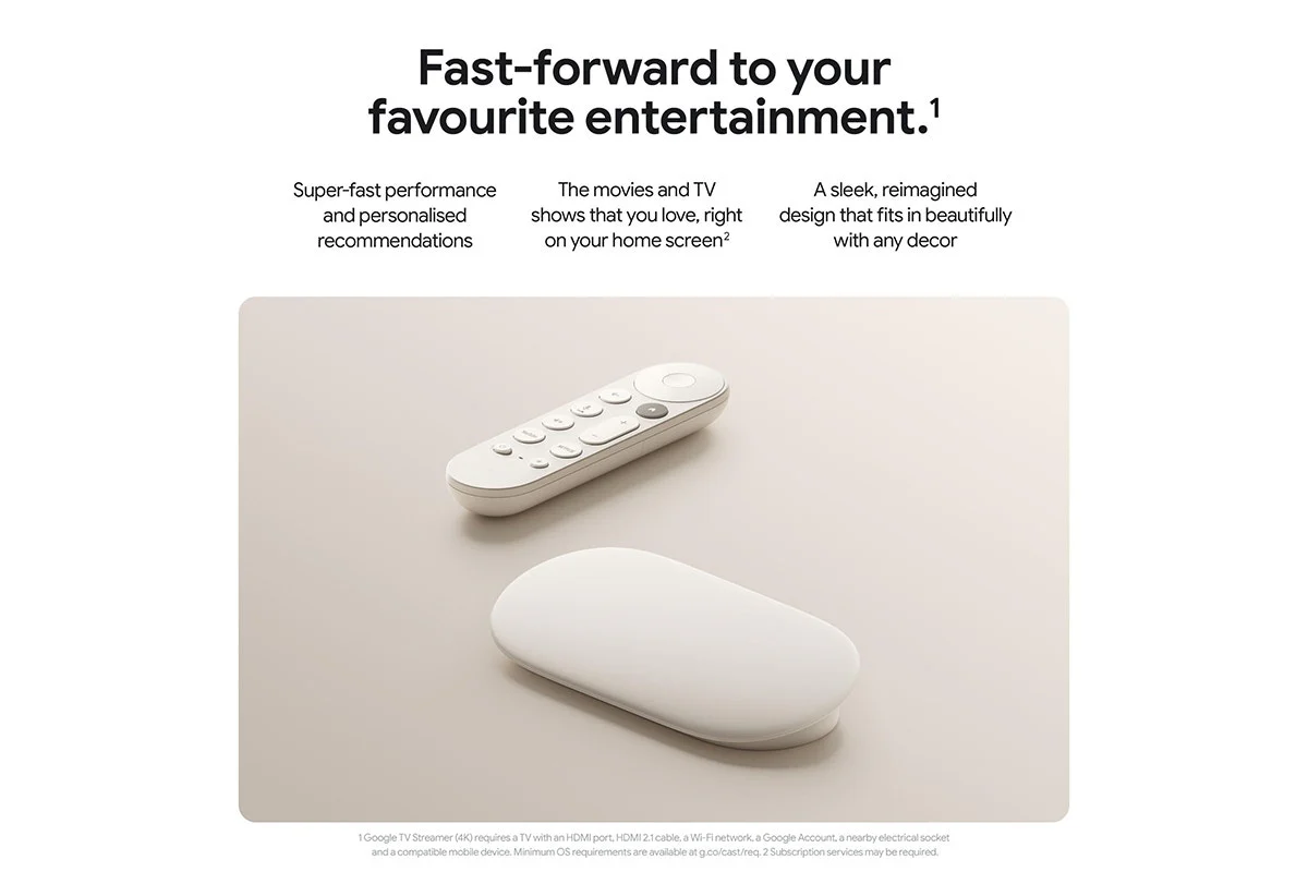 Google TV Streamer 4K with Dolby Vision Atmos and Ethernet - Image 4
