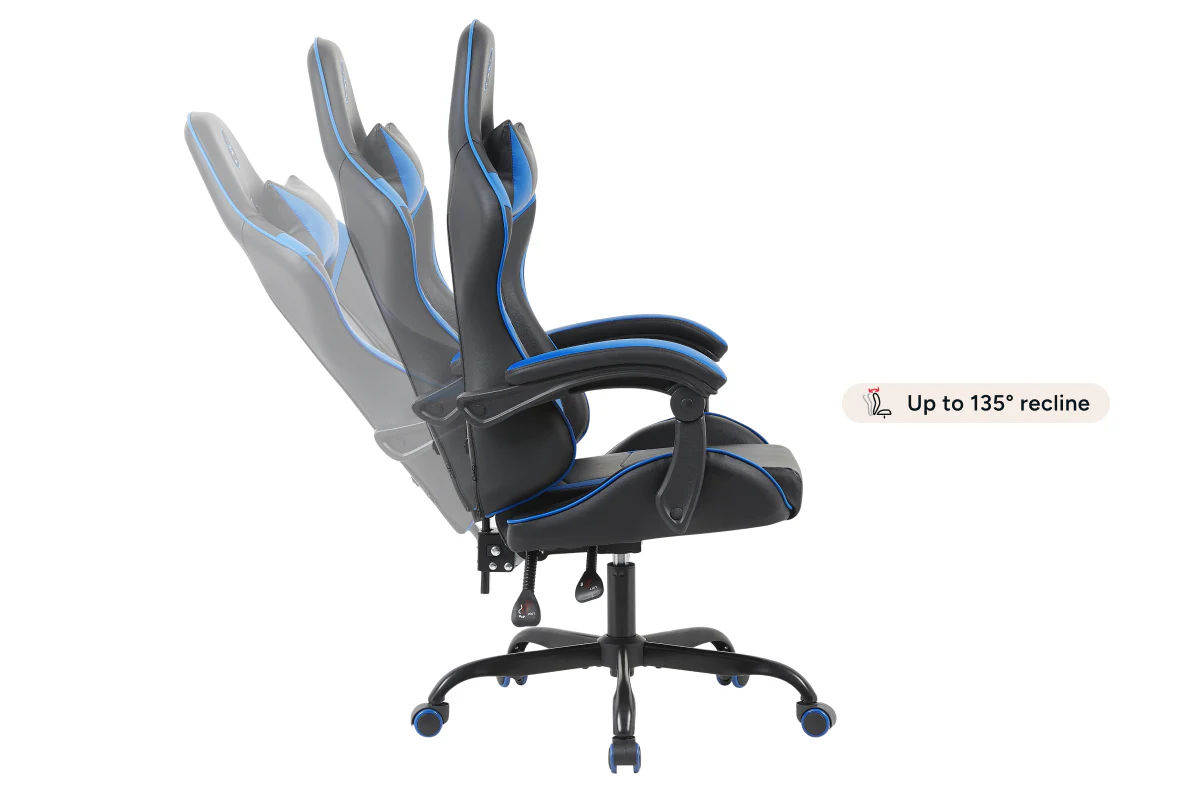 Gorilla Gaming Prodigy Gaming Chair Black Blue - Image 4