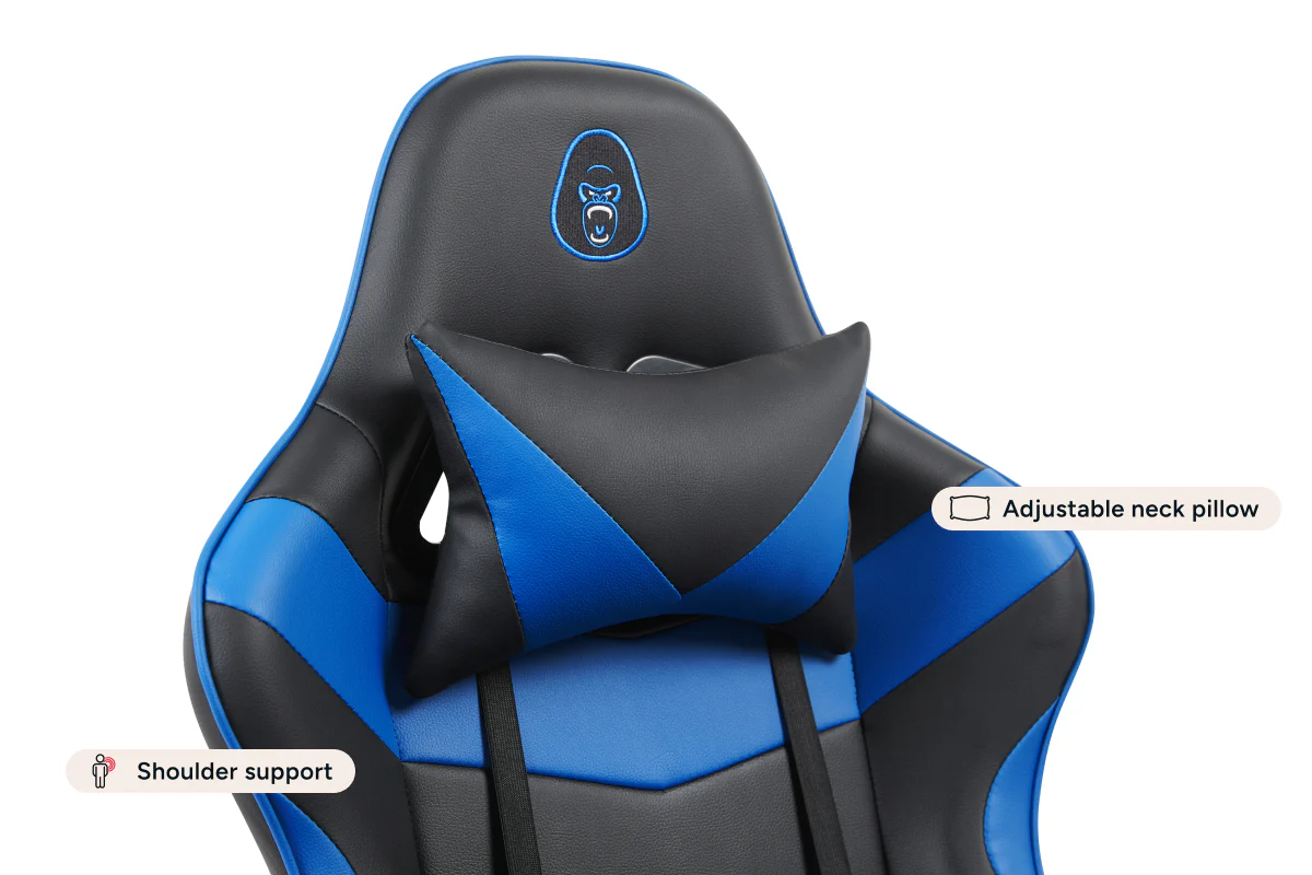 Gorilla Gaming Prodigy Gaming Chair Black Blue - Image 6