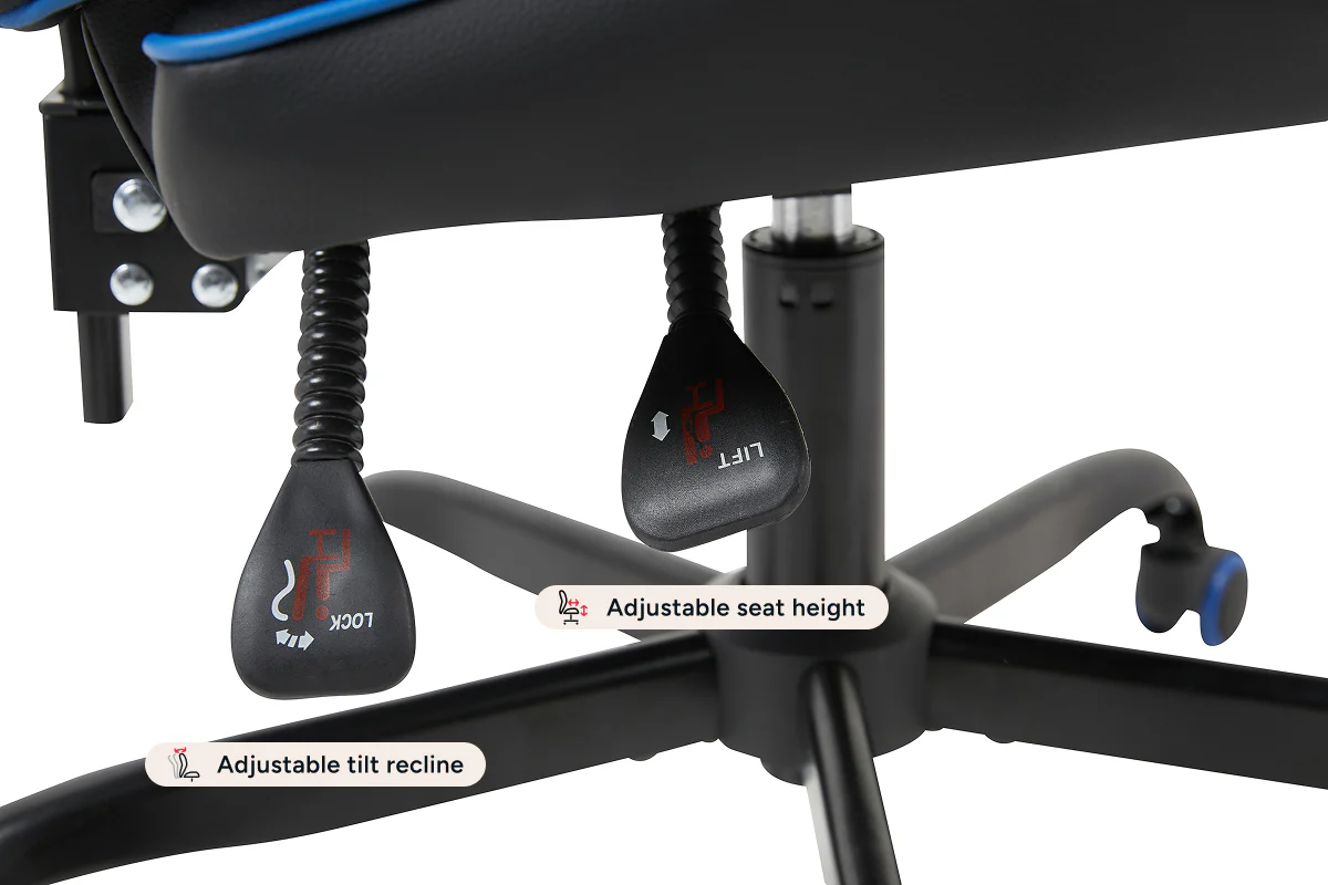 Gorilla Gaming Prodigy Gaming Chair Black Blue - Image 9