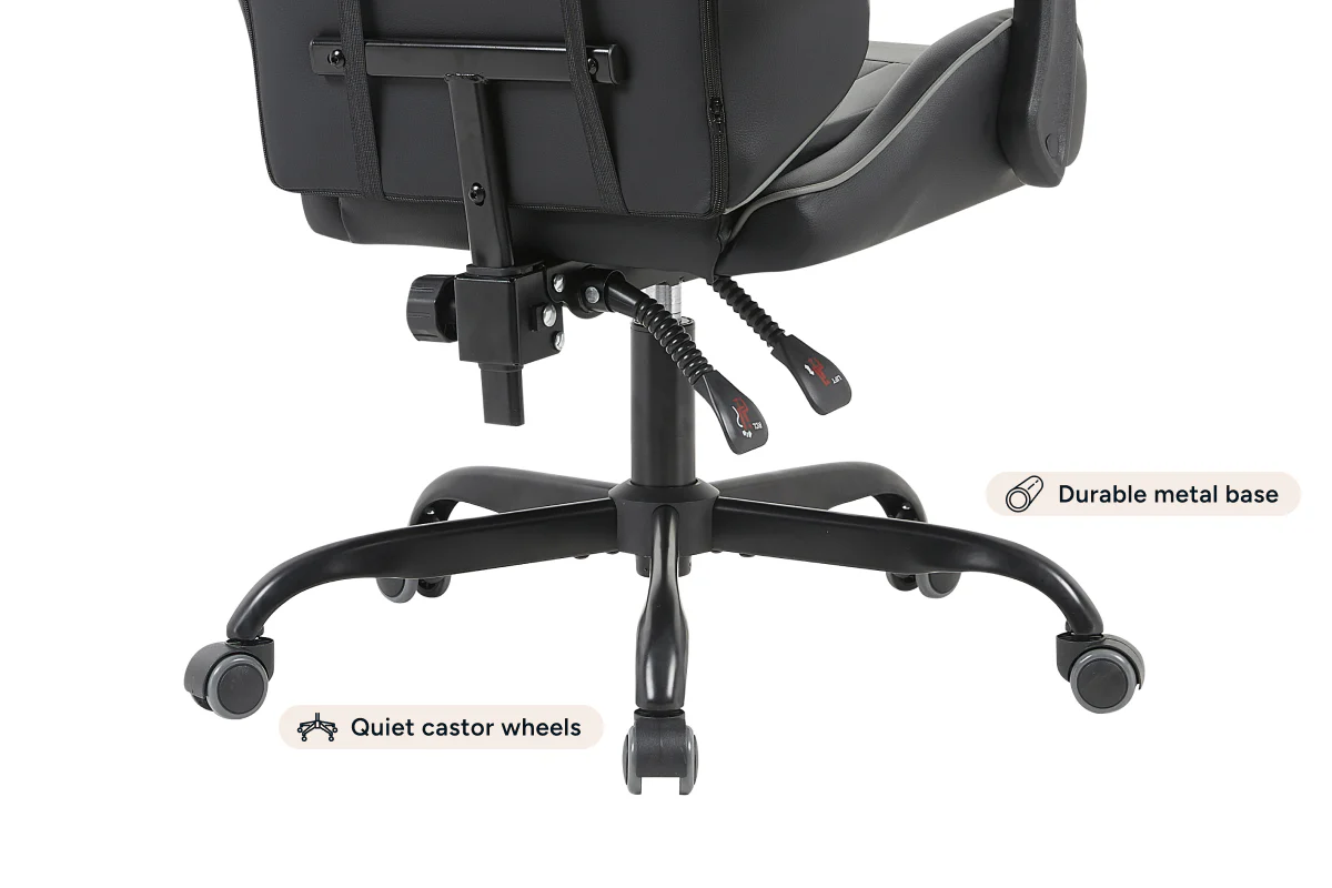 Gorilla Gaming Prodigy Gaming Chair Black Grey - Image 10