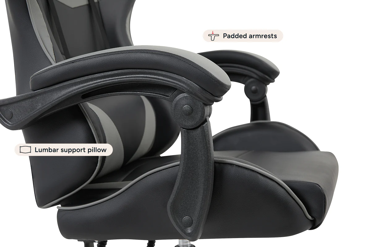 Gorilla Gaming Prodigy Gaming Chair Black Grey - Image 7