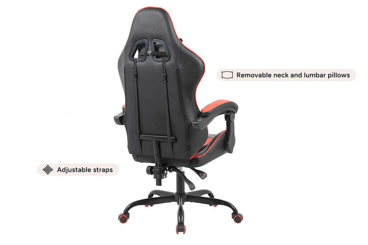Gorilla Gaming Prodigy Gaming Chair Black Red - Image 5