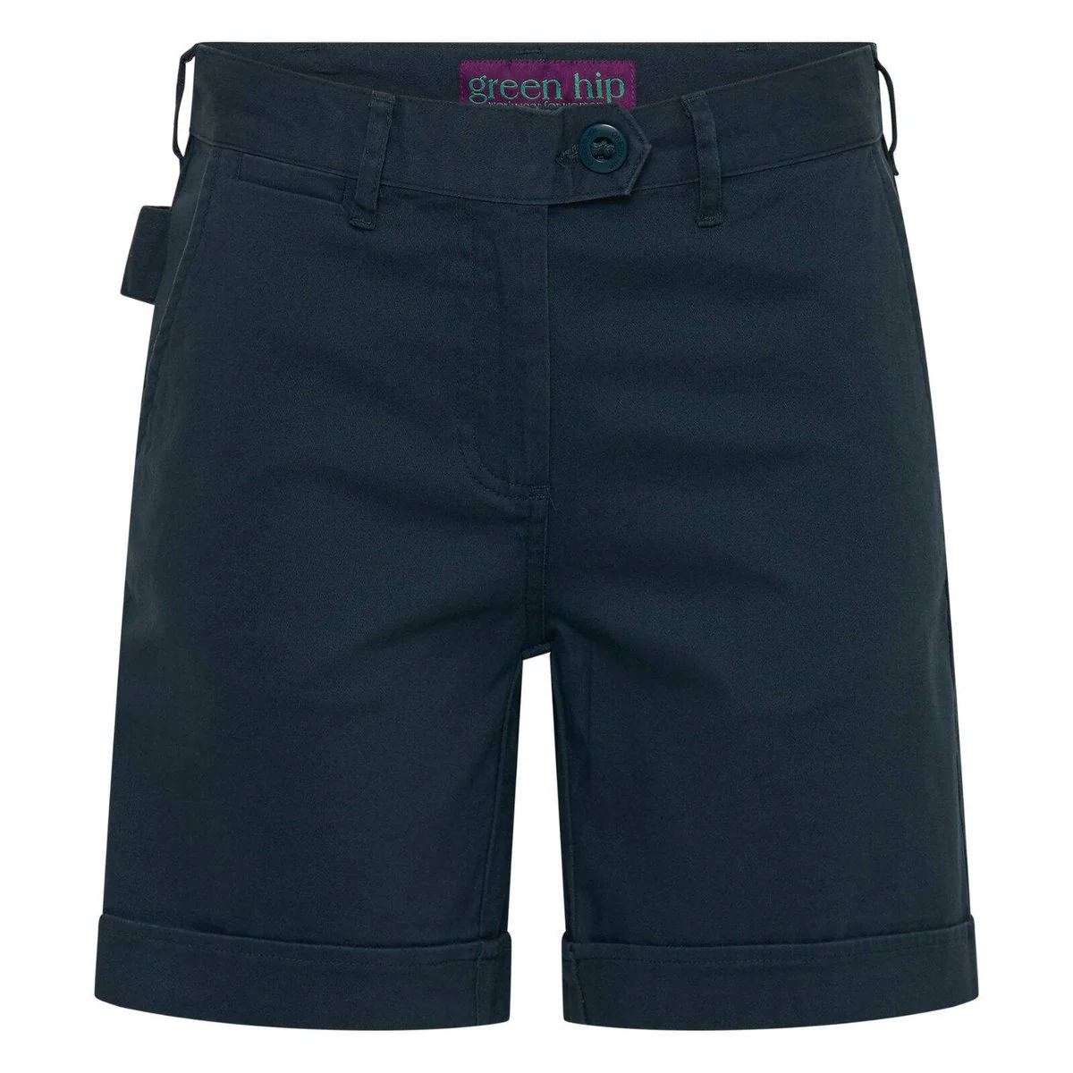 Green Hip Original Shorts - Size 16 - Gardener Green - High-Waisted - Breathable