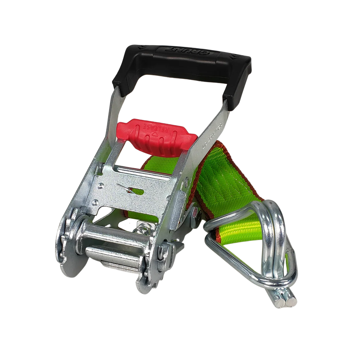 Grunt Ezi Load Ratchet Tie Down 50mm x 9m - 2500kg Capacity - Side Loading - Image 2