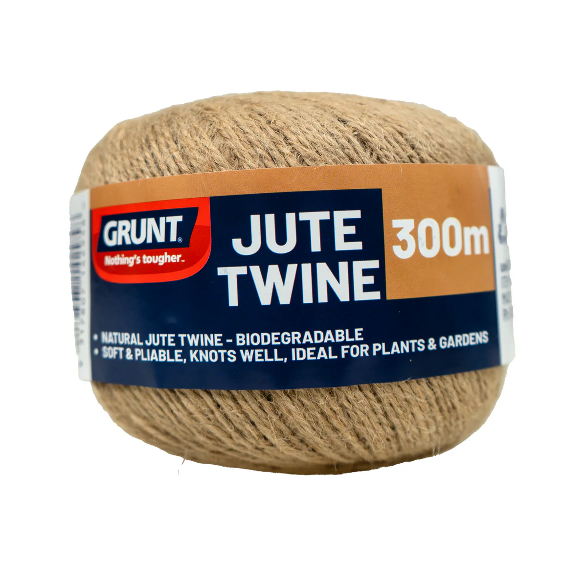 Grunt Jute Twine - 300m - Natural Jute - Soft and Pliable