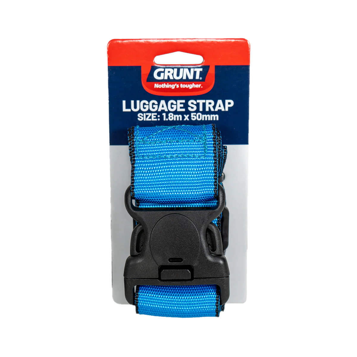 Grunt Luggage Strap - 50mm x 1.8m - Polyester - Safety Lock