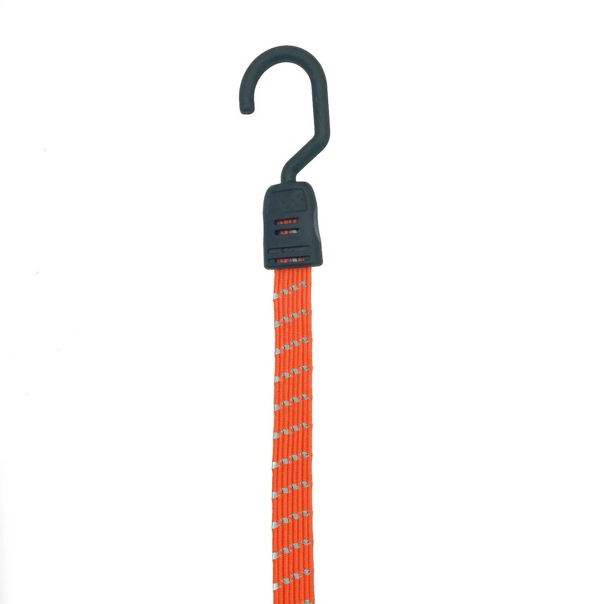 Grunt Reflecta Flat Bungee Strap - 100cm - Rubber - Reflective - Image 2