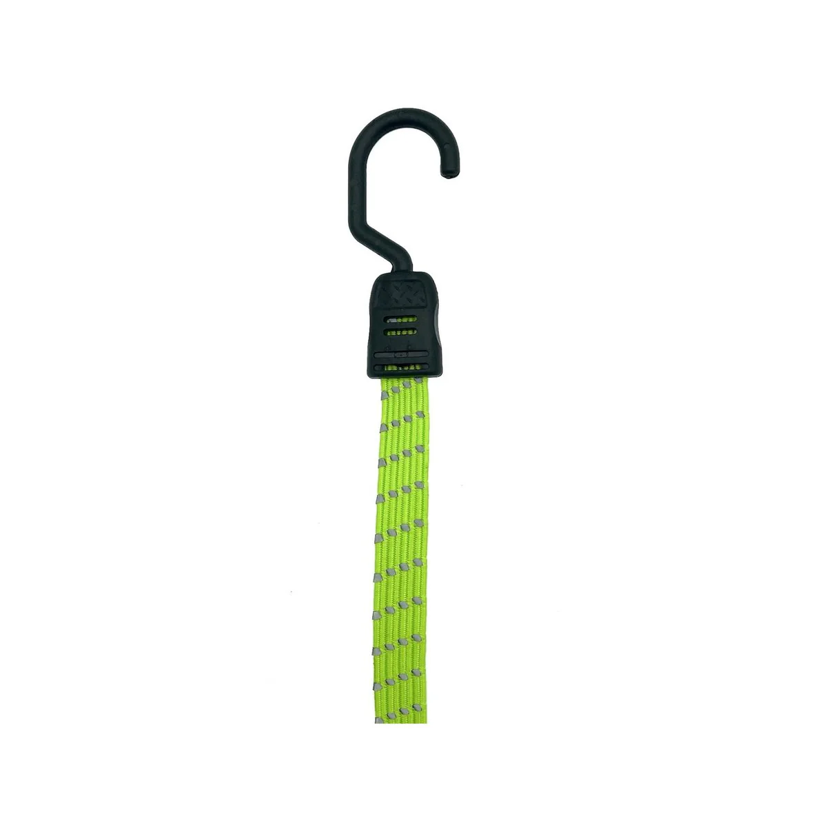 Grunt Reflecta Flat Bungee Strap - 100cm - Rubber - Reflective - Image 3